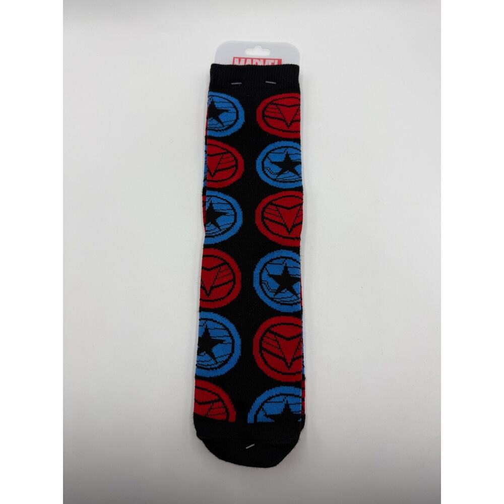 Disney Parks Marvel Falcon & Winter Soldier Socks Mens 9-12 Womens 10-13 *New